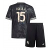 Juventus Pierre Kalulu #15 Tredjedraktsett Barn 2025-26 Kortermet (+ korte bukser)